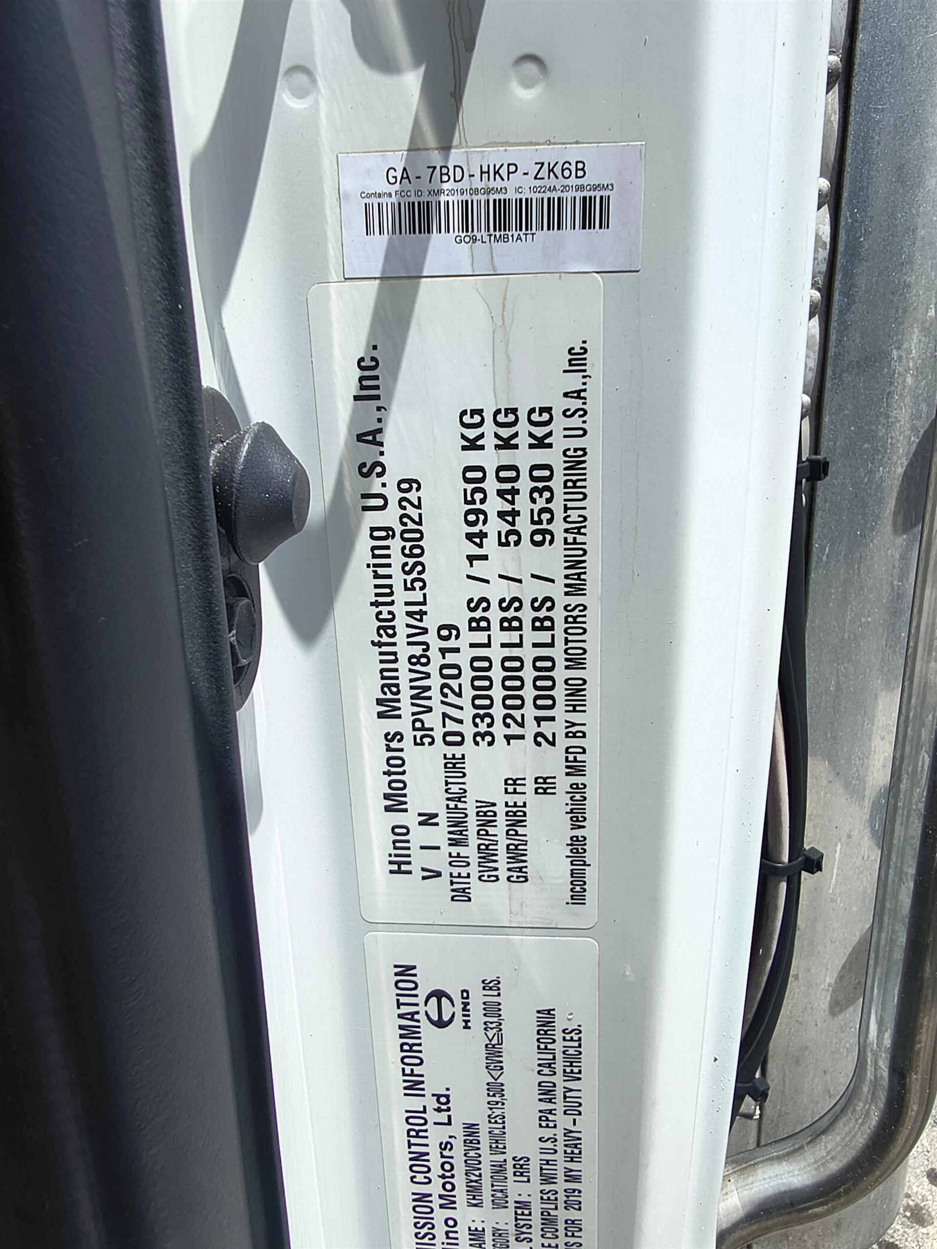2020 Hino 338 in Fort Lauderdale, FL — photo 20