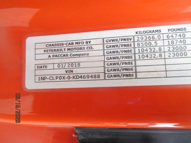2019 Peterbilt 567 in Clearfield, PA — photo 12