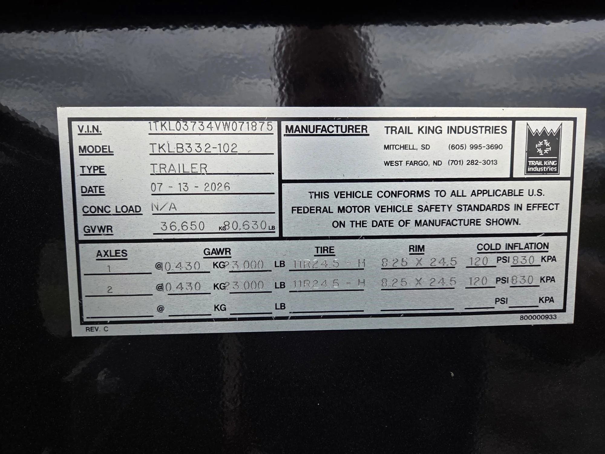 2027 Trail King in Hermon, ME — photo 6