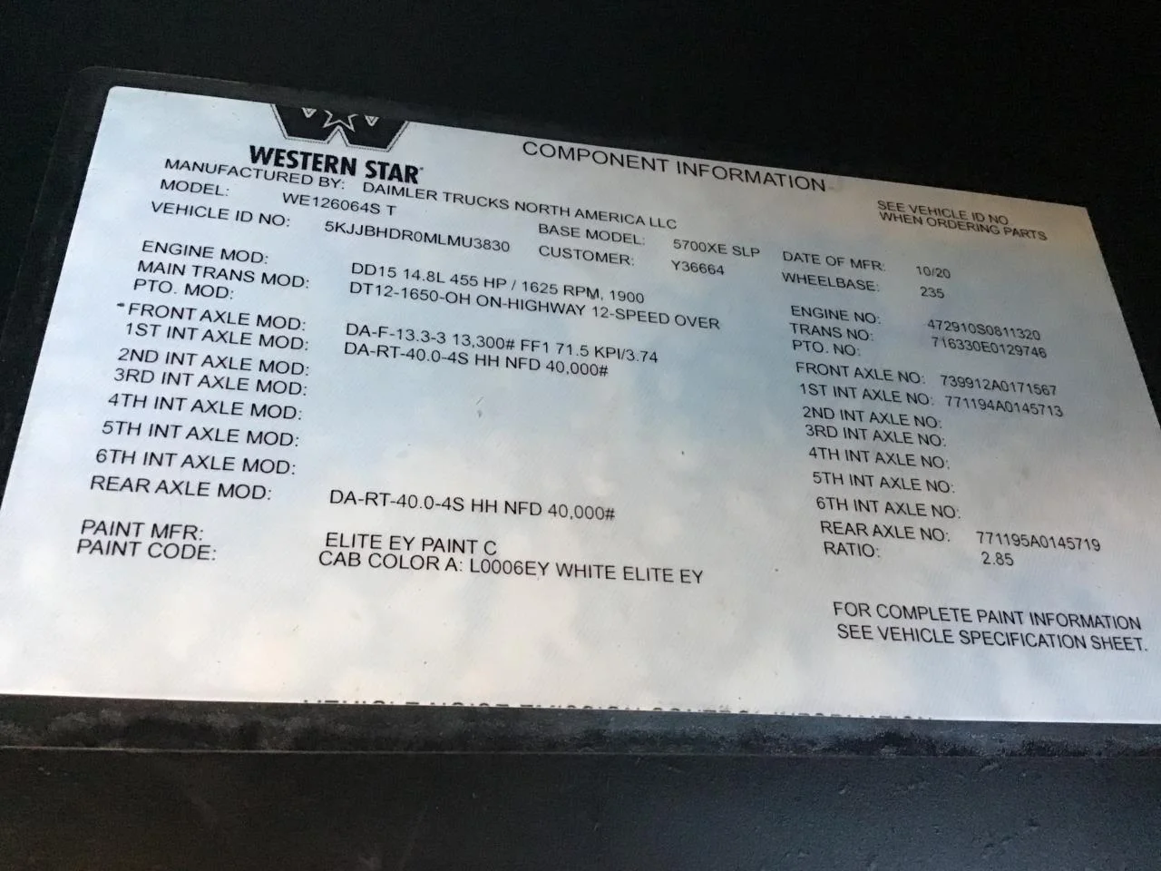 2021 Western Star in Pacific, WA — photo 10