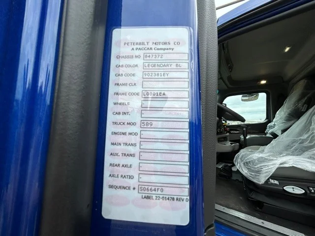 2027 Peterbilt 589 in Clearfield, PA — photo 10