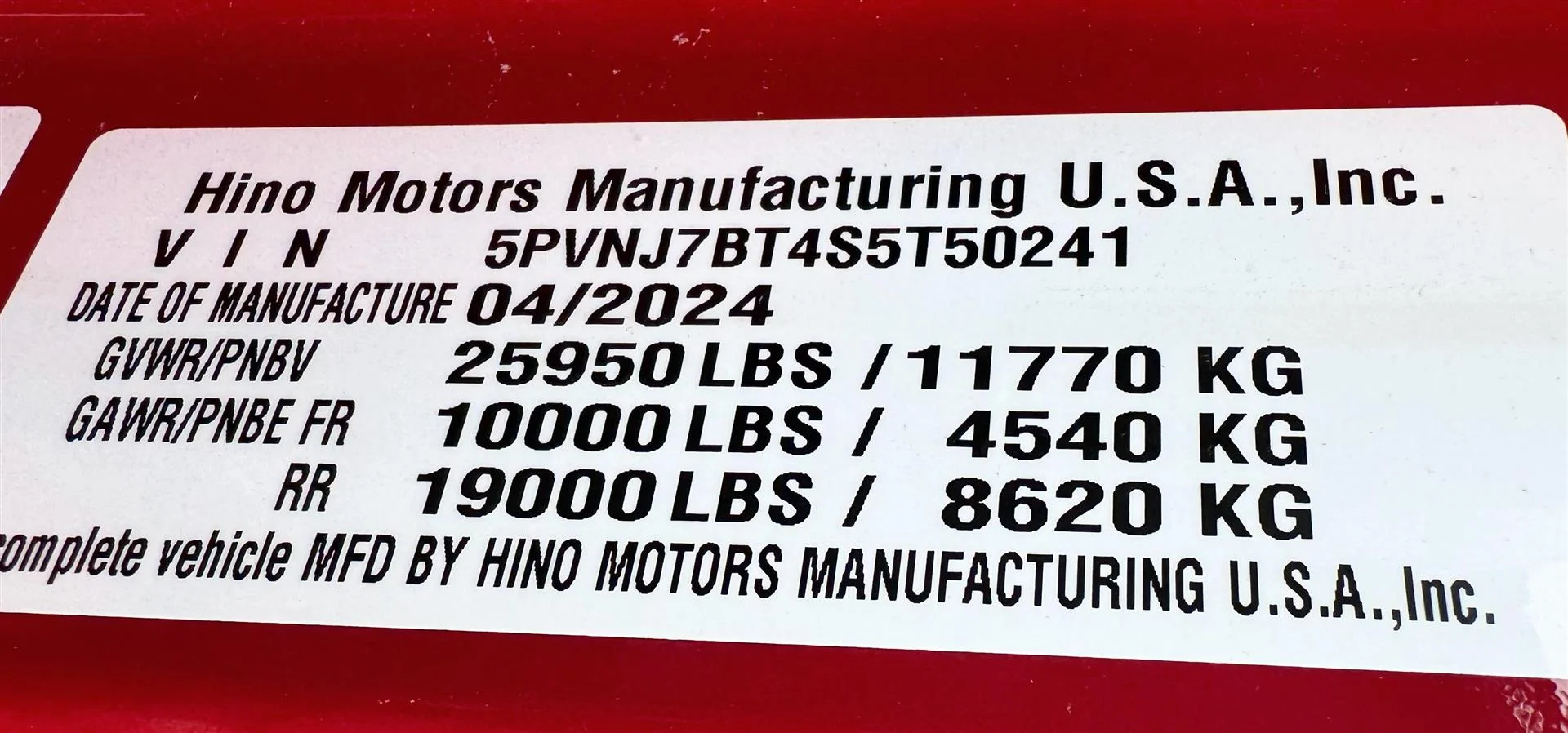 2025 Hino in London, OH — photo 11