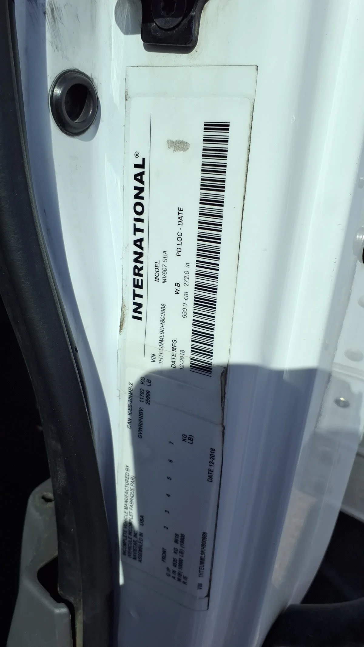 2019 International MV in West Chester, OH — photo 10