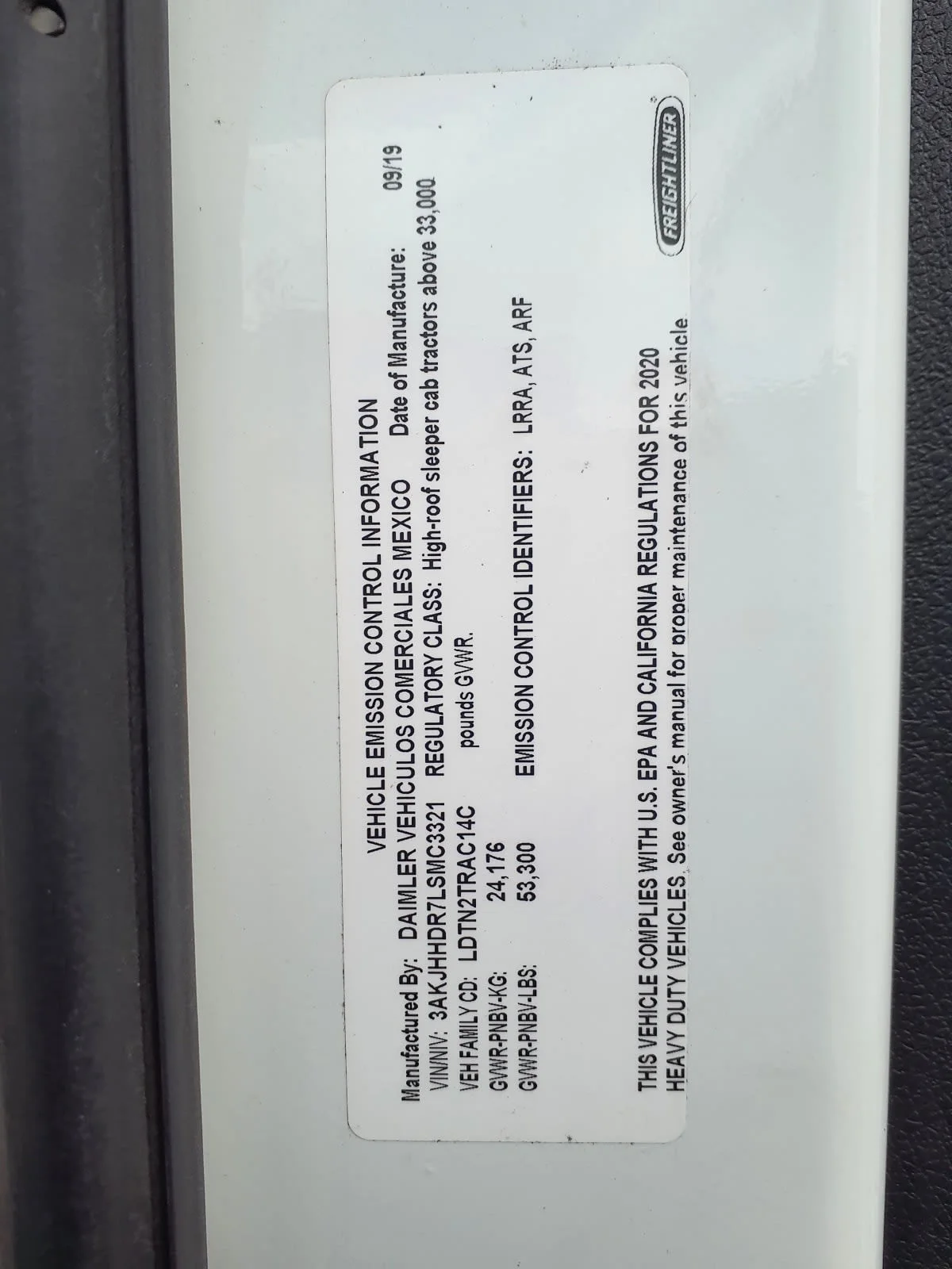 2020 Freightliner Cascadia in Converse, TX — photo 12