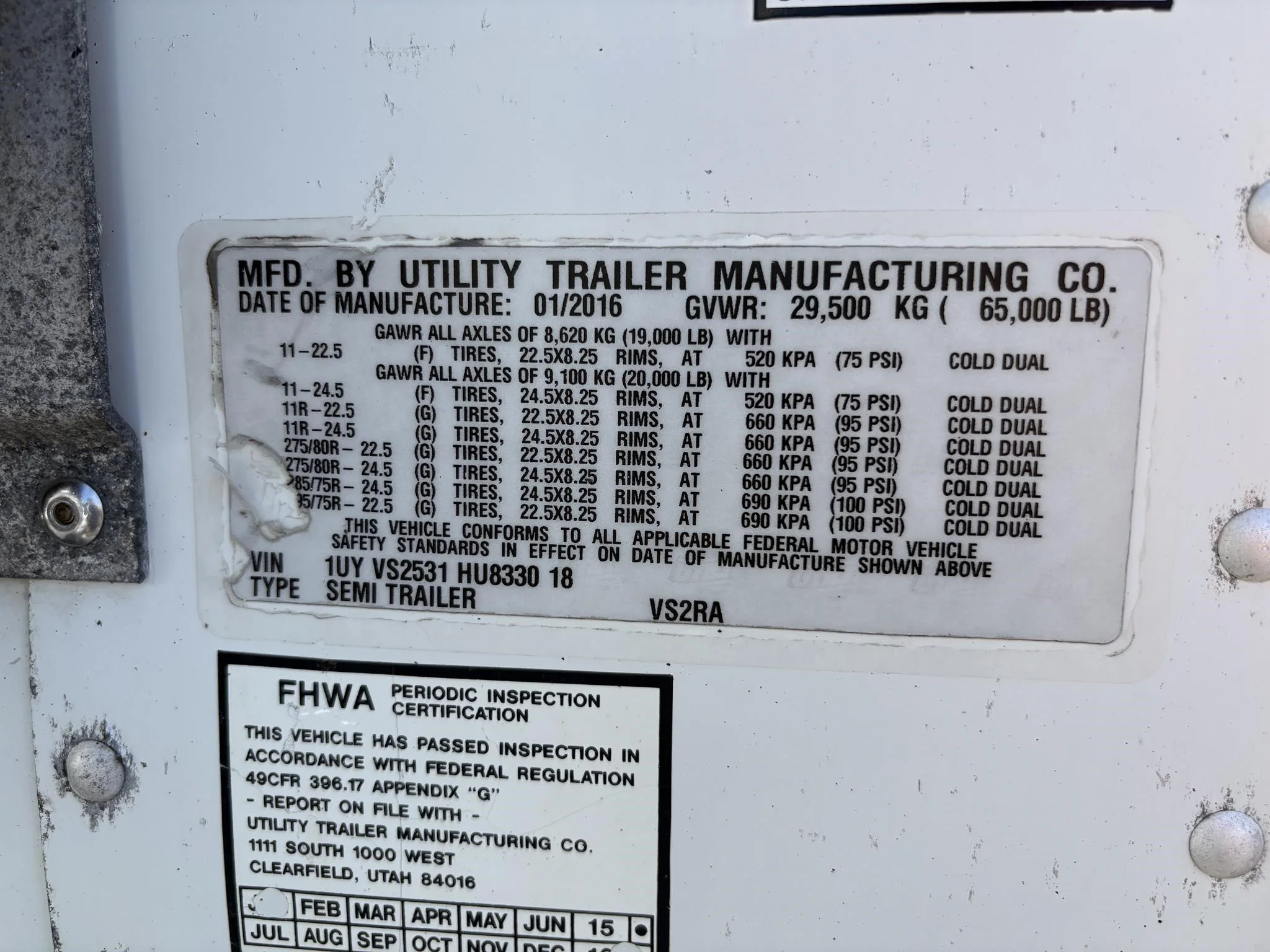 2017 Utility Trailer in Ridgefield, WA — photo 6
