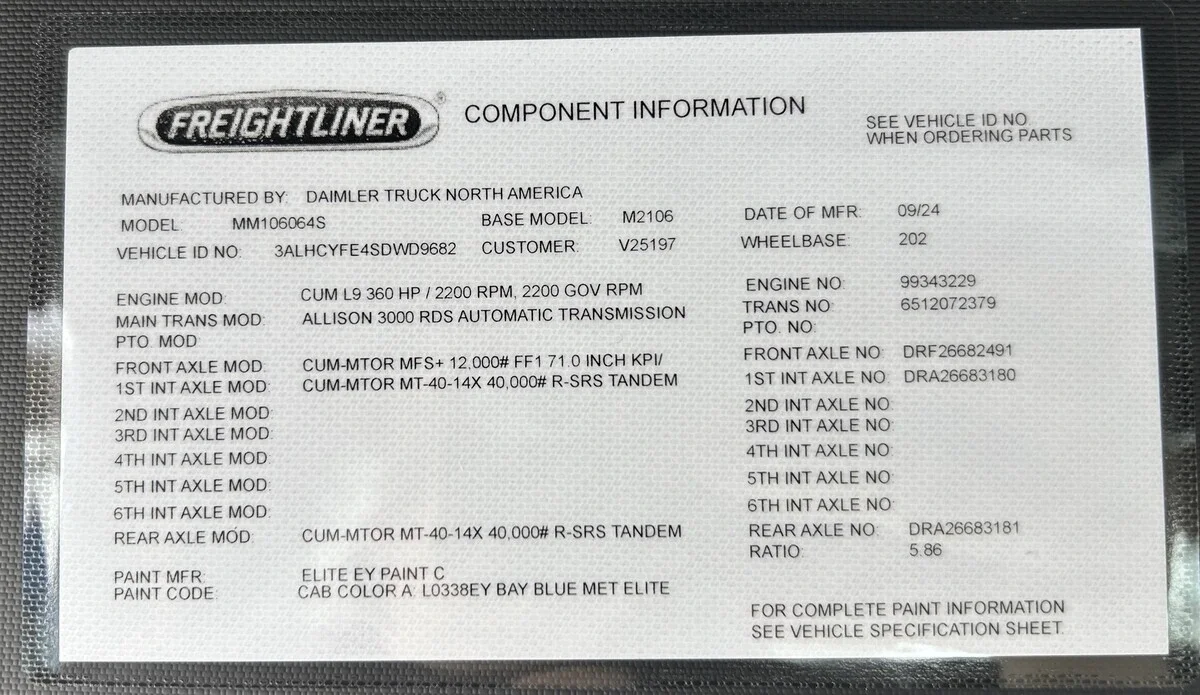 2025 Freightliner M2 106 in Roberts, WI — photo 9