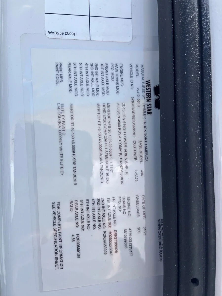 2026 Western Star 49X — photo 11