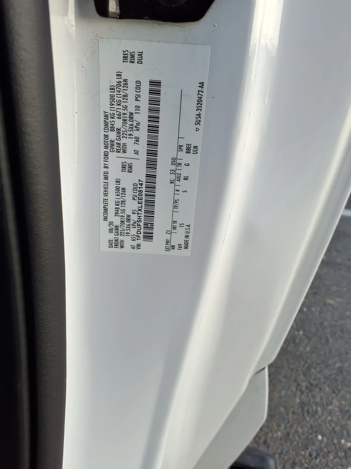 2020 Ford F-550 in West Sacramento, CA — photo 10