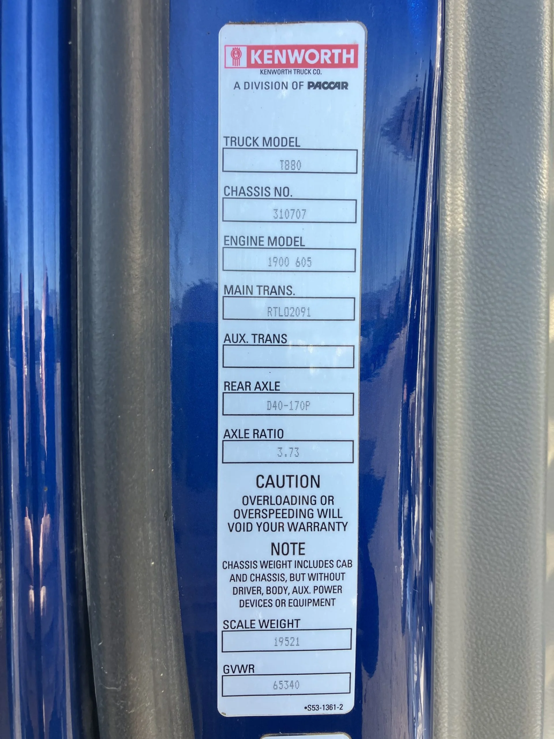 2020 Kenworth T880 - image 4