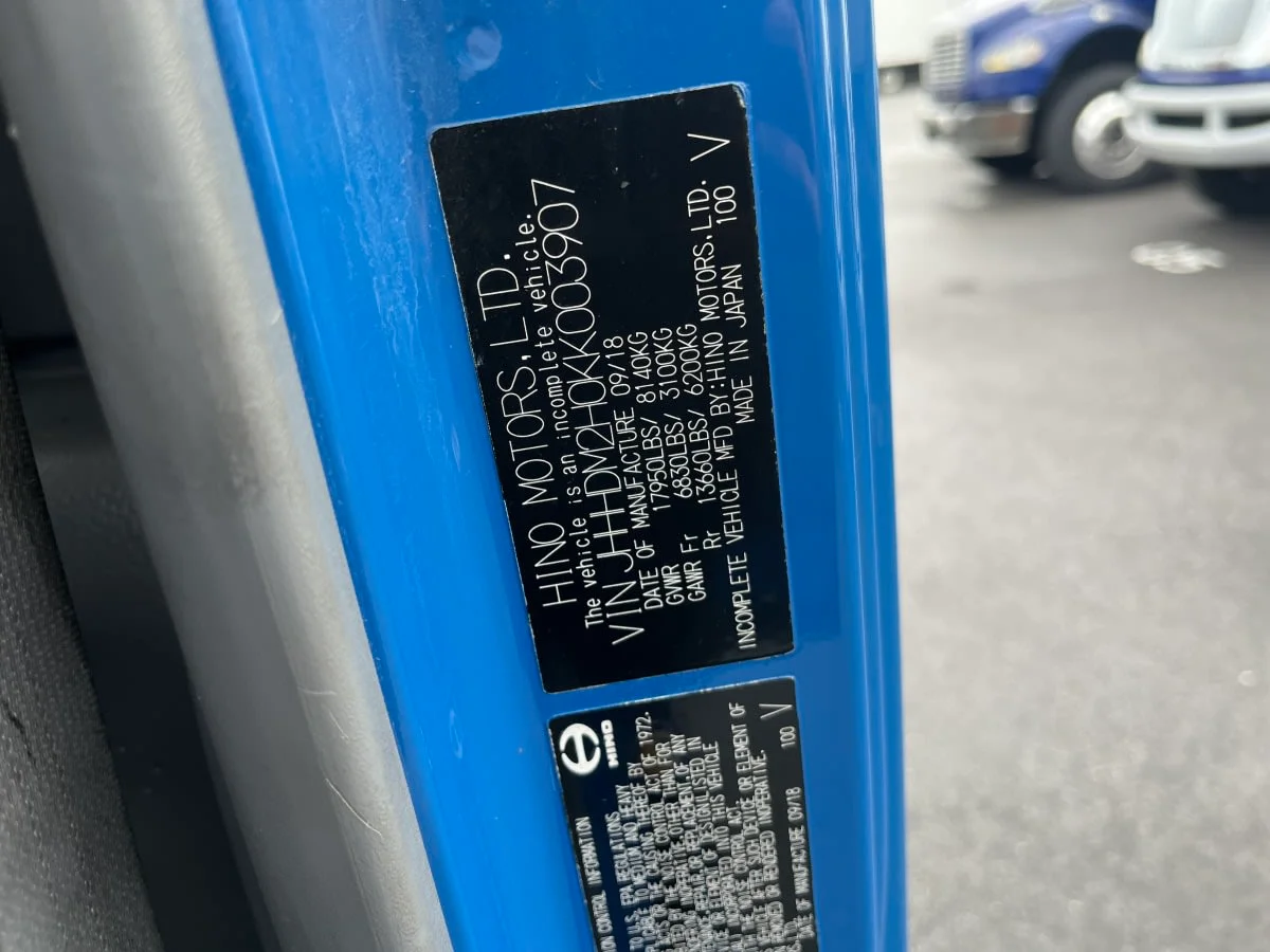 2019 Hino 195 in Beltsville, MD — photo 9