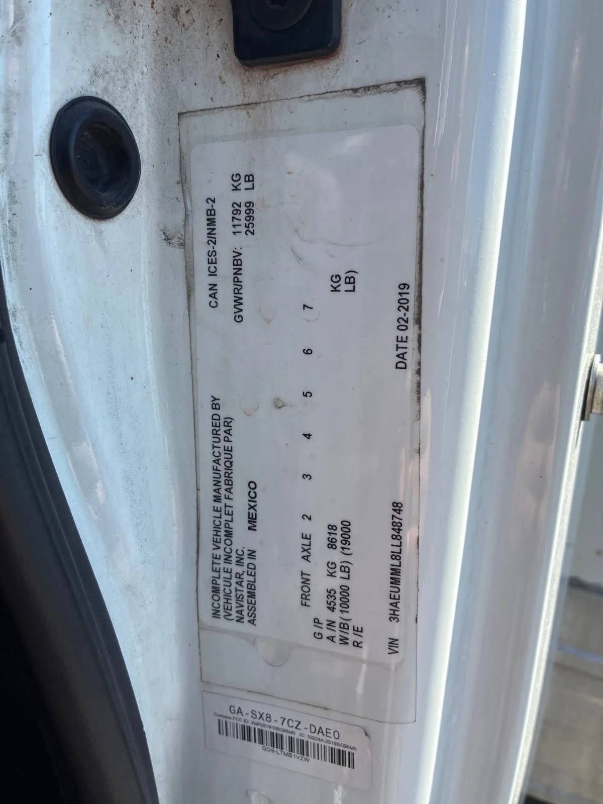 2020 International MV in Syracuse, NY — photo 11