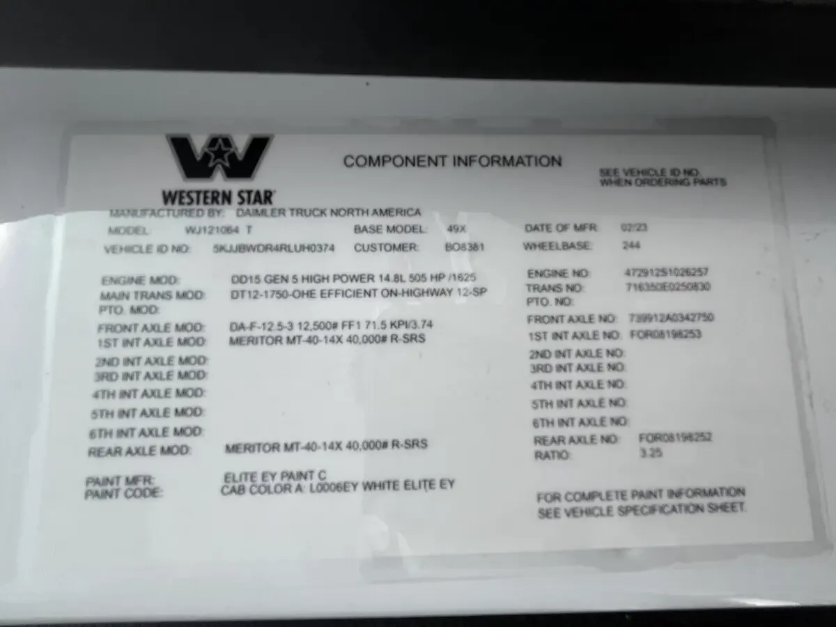 2024 Western Star 49X - image 19