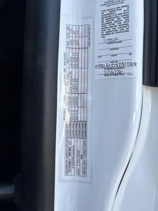 2027 Peterbilt 589 in Sylmar, CA — photo 15