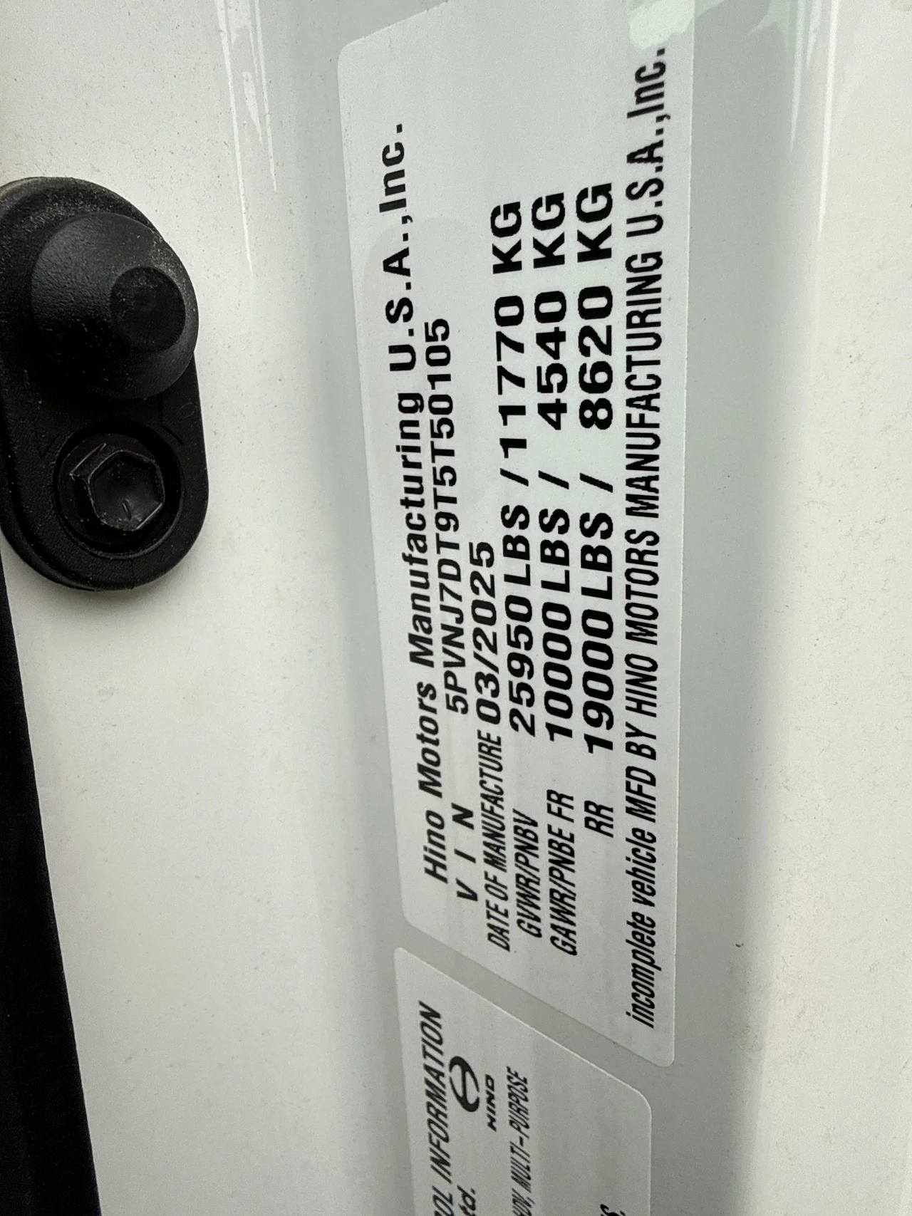 2026 Hino L6 in Norfolk, VA — photo 5