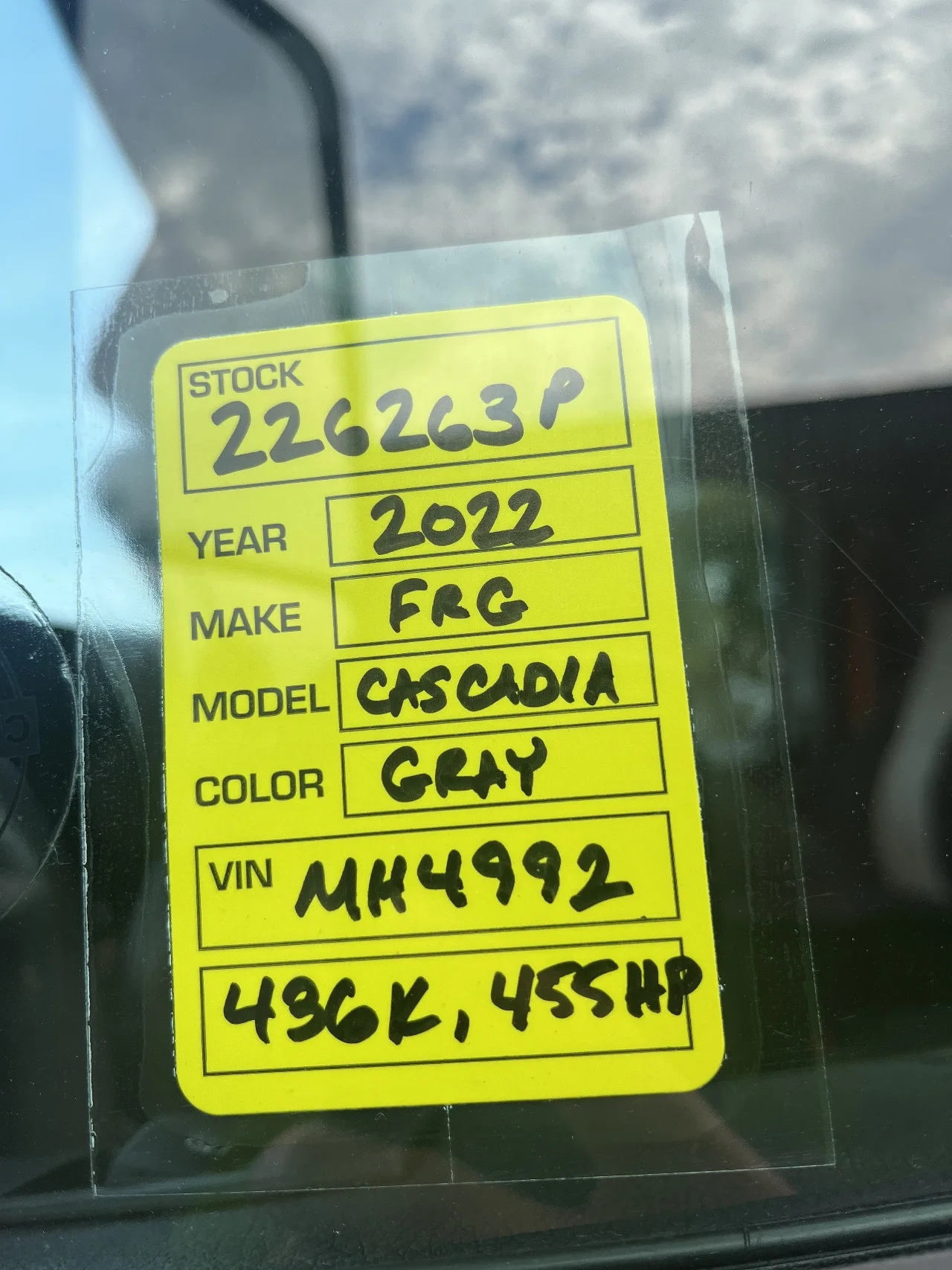 2022 Freightliner Cascadia in York Street Elmhurst, IL — photo 2