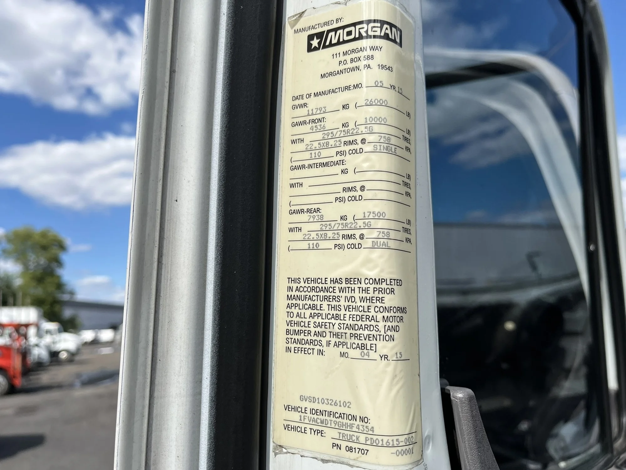 2016 Freightliner eM2 in Pennsauken, NJ — photo 6