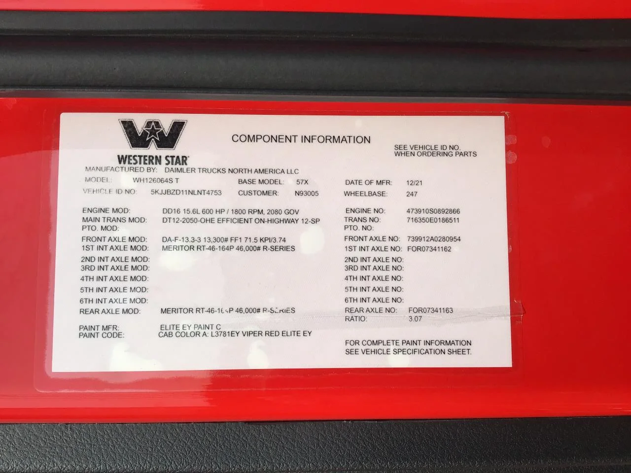 2022 Western Star in Pacific, WA — photo 5