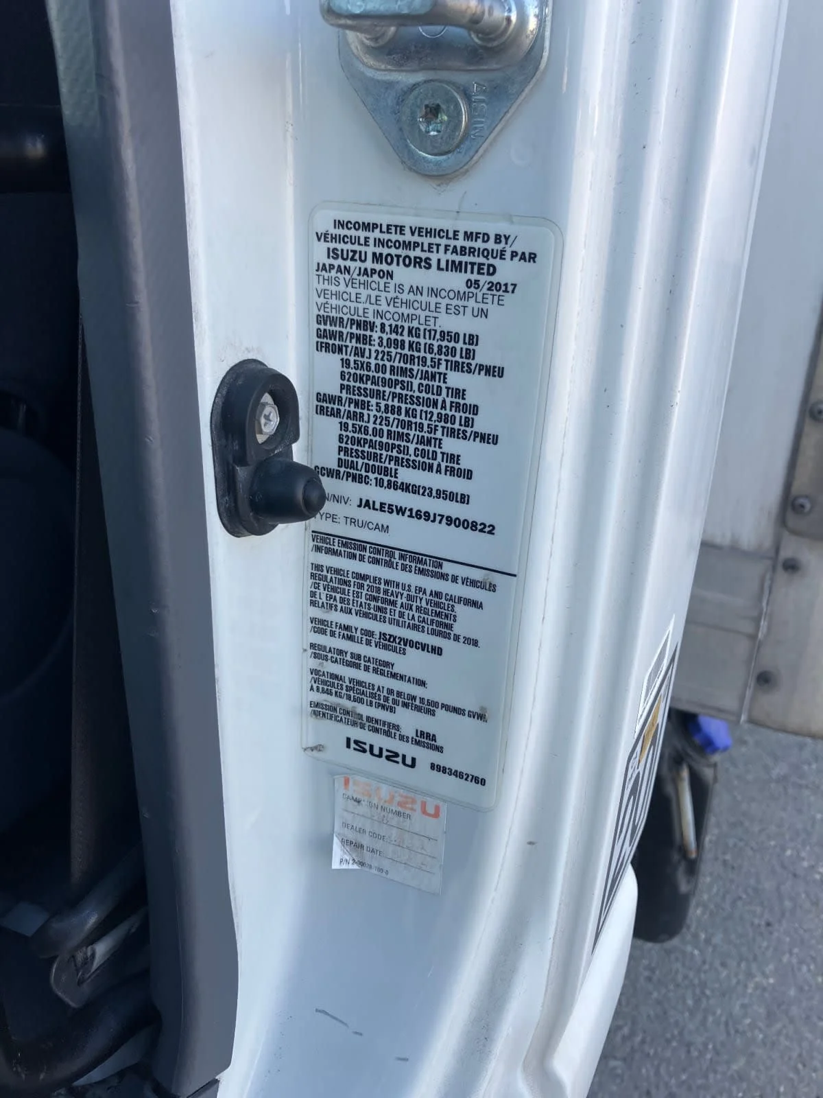 2018 Isuzu NQR in San Diego, CA — photo 11