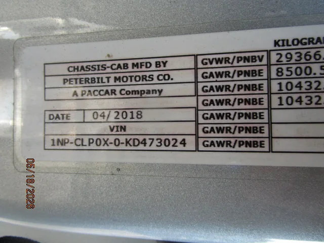 2019 Peterbilt 567 in Butler, PA — photo 13