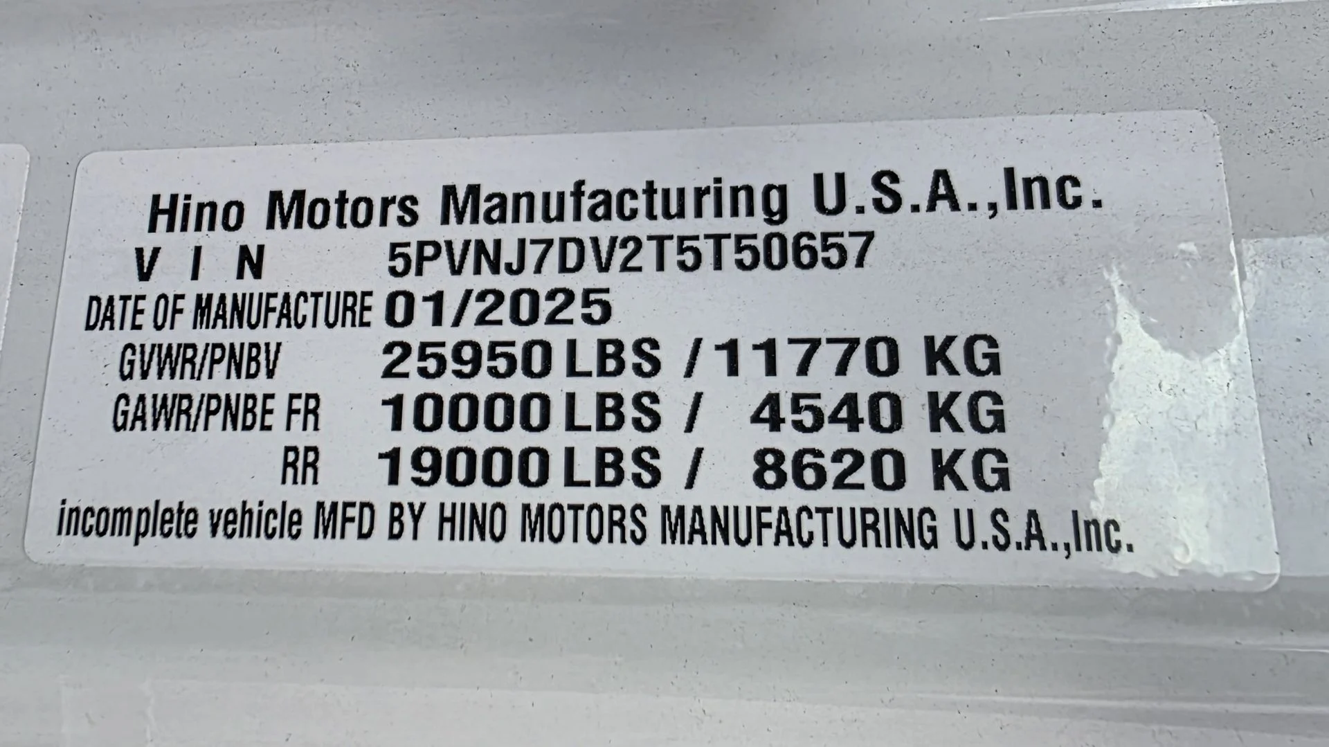 2026 Hino L6 in London, OH — photo 9