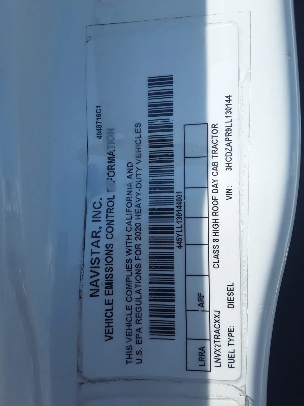 2020 International LT in Montebello, CA — photo 10