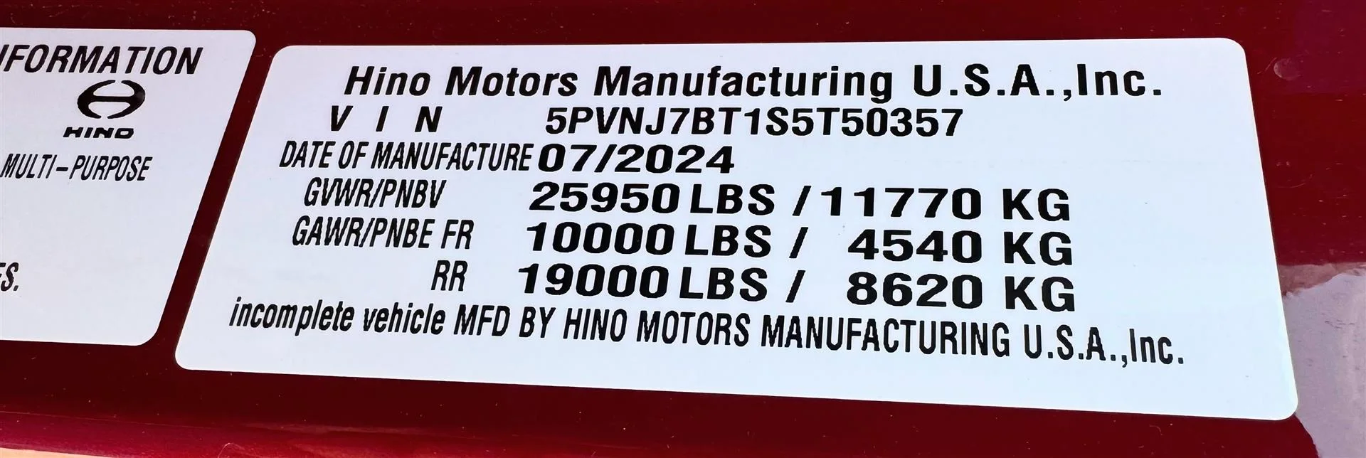 2025 Hino in London, OH — photo 30