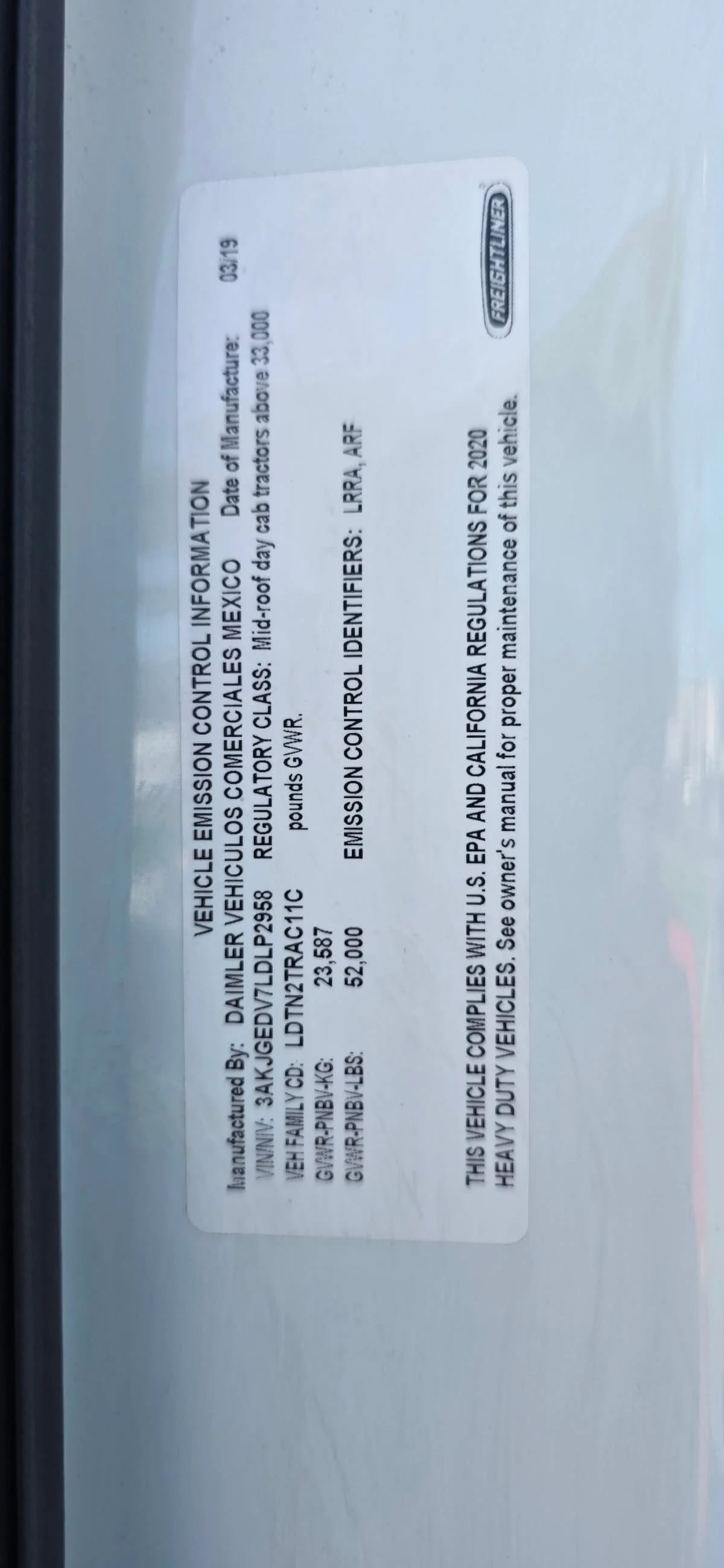 2020 Freightliner Cascadia in Bensalem, PA — photo 10