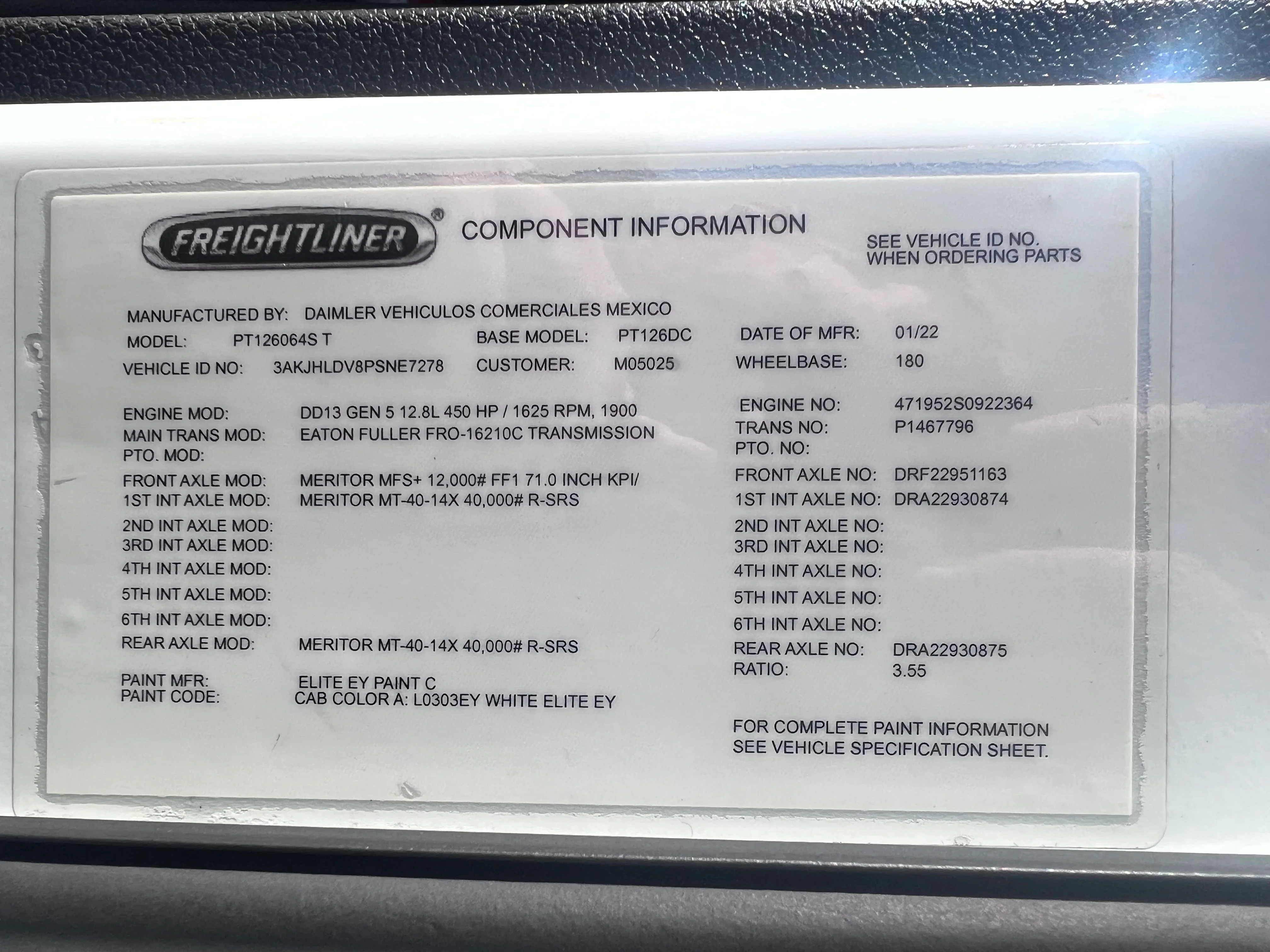 2023 Freightliner Cascadia in Nashville, TN — photo 20
