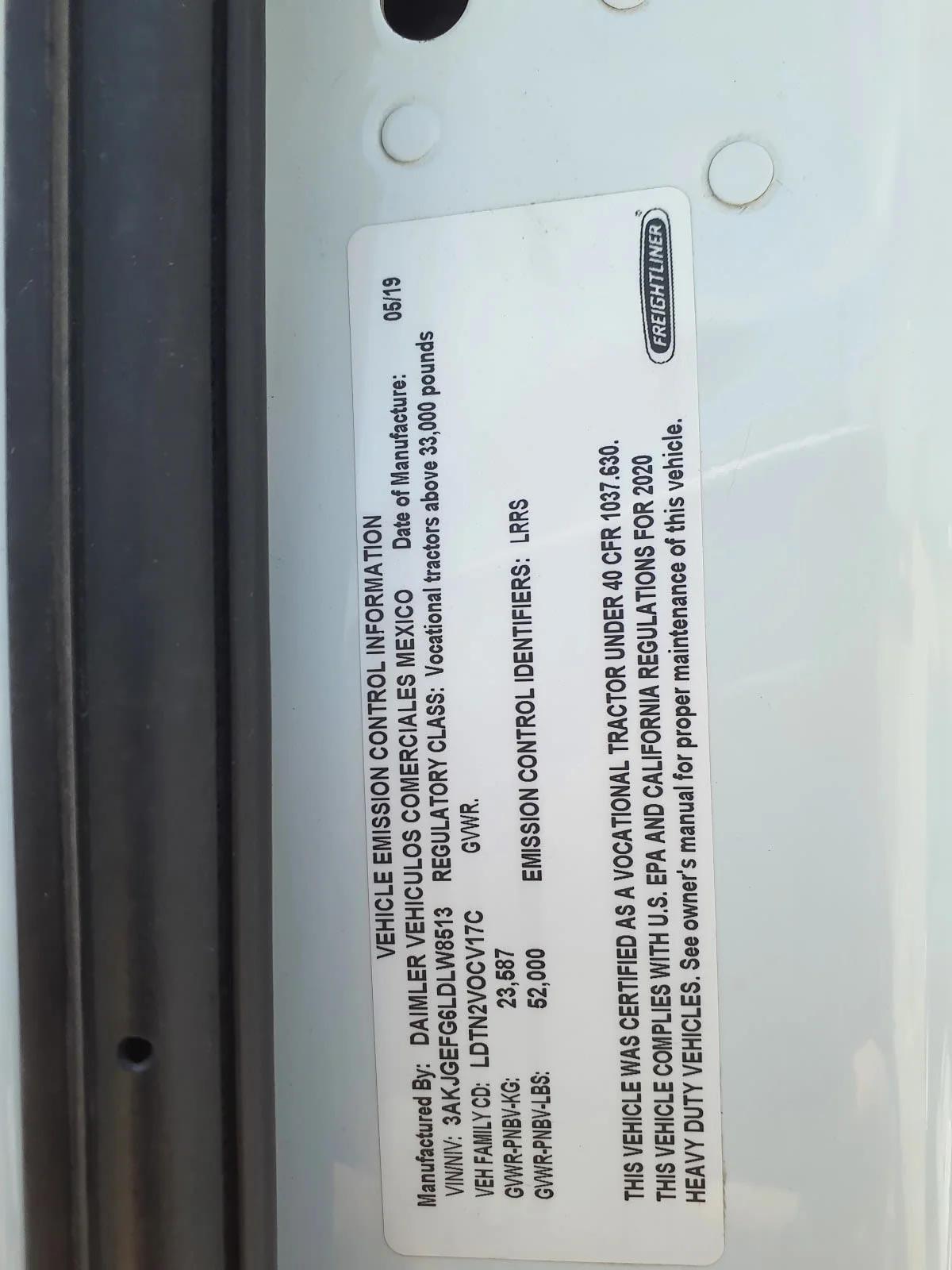 2020 Freightliner Cascadia in Converse, TX — photo 11