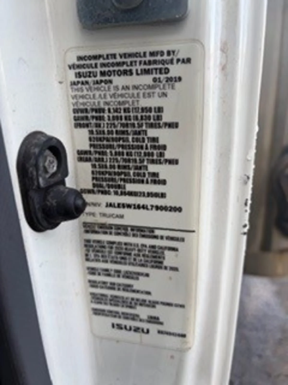 2020 Isuzu NQR in Kapolei, HI — photo 11