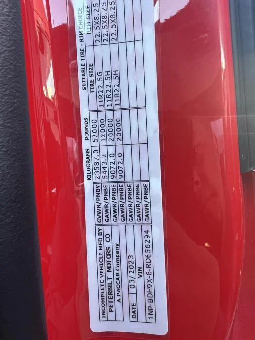 2024 Peterbilt 579 in Sylmar, CA — photo 24