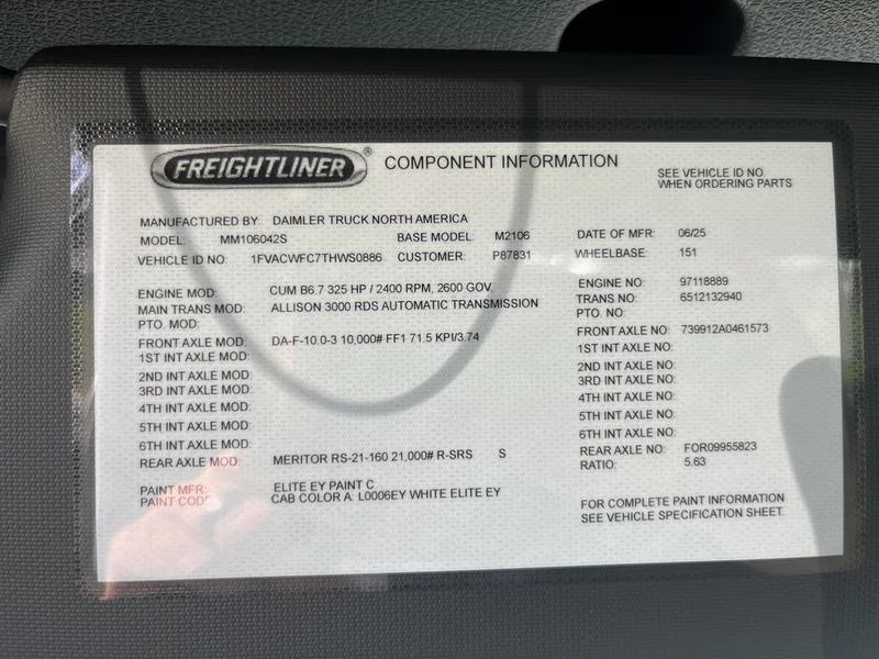 2026 Freightliner M2 106 in Cincinnati, OH — photo 13