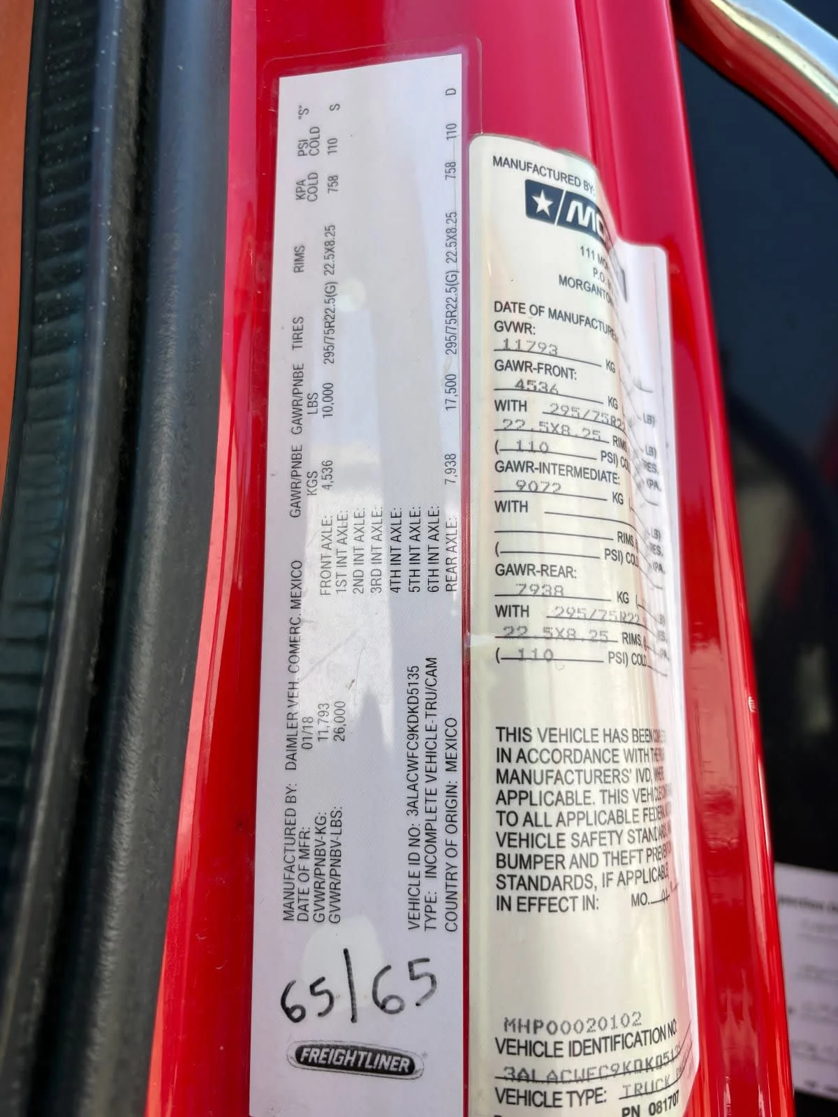2019 Freightliner M2 106 in Ashland, VA — photo 10