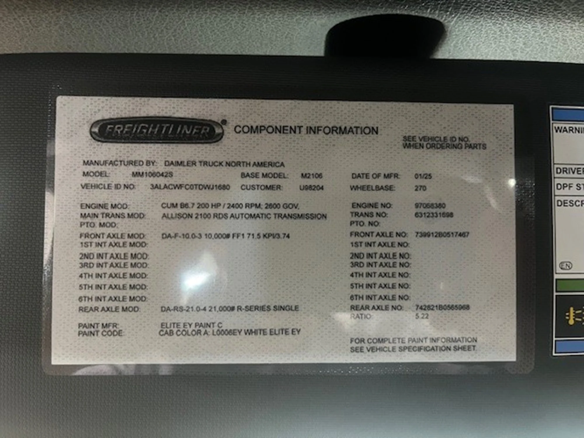2026 Freightliner eM2 in MI — photo 7
