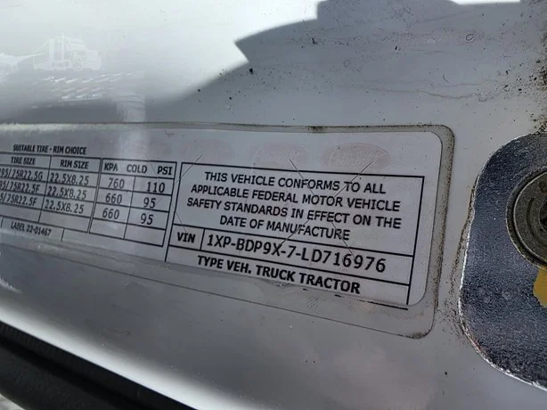 2020 Peterbilt 579 in MS — photo 17