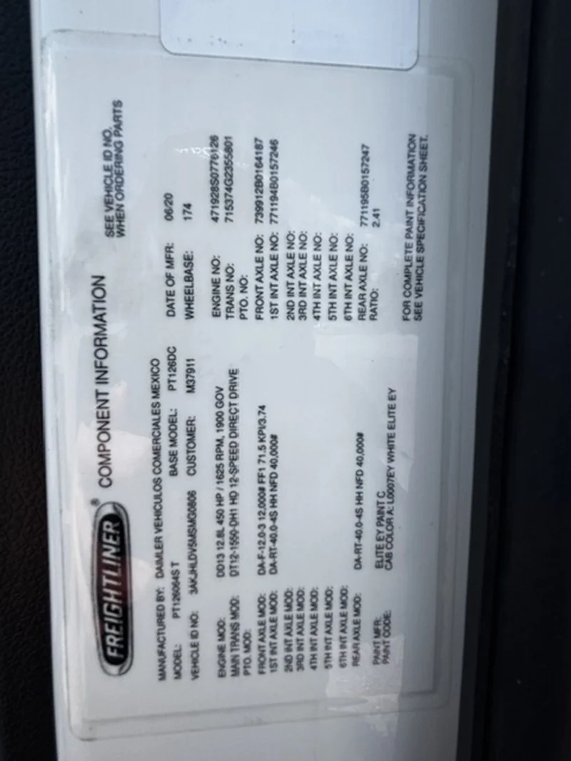 2021 Freightliner Cascadia — photo 7