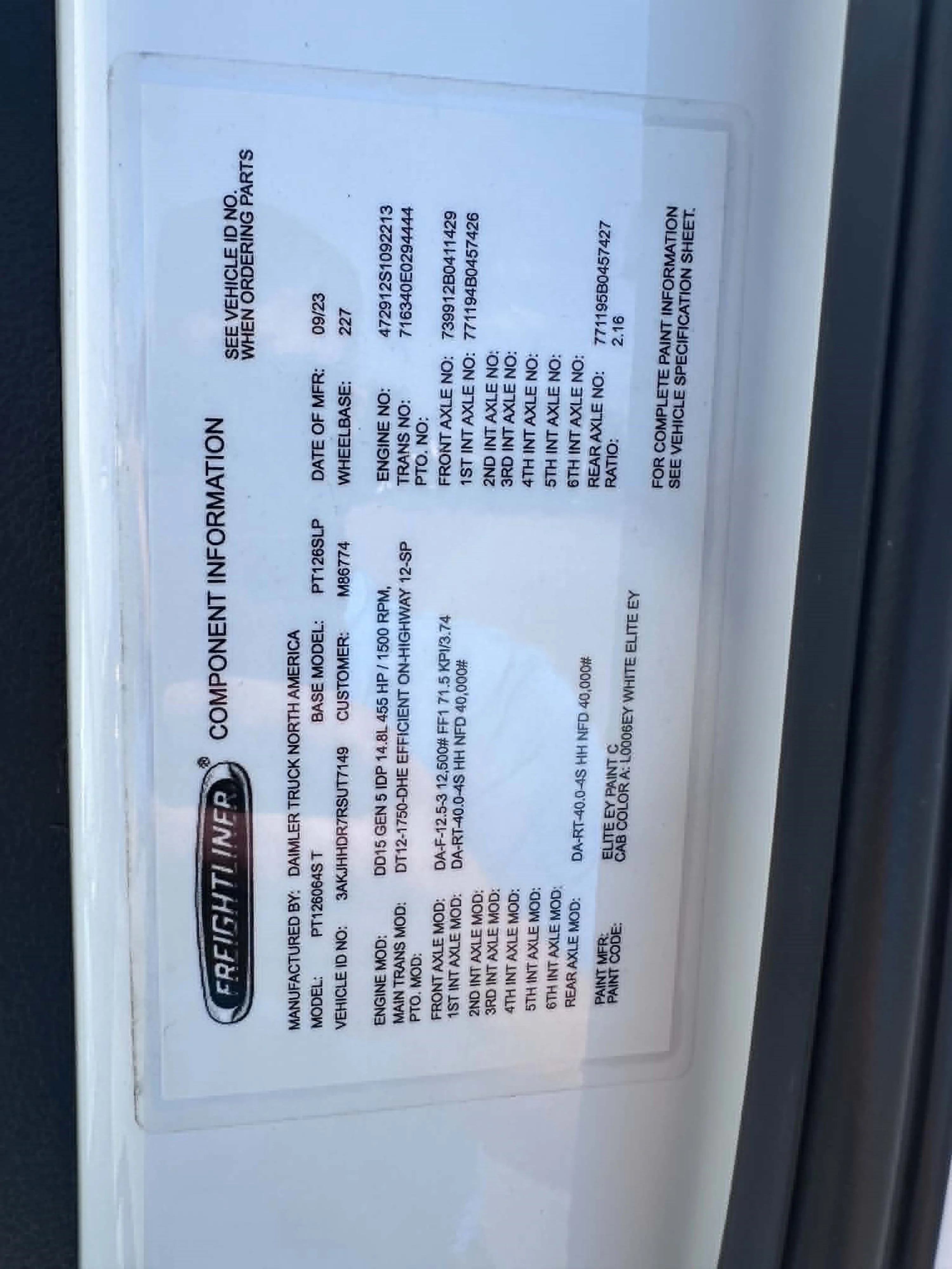 2024 Freightliner Cascadia in Franklin, KY — photo 18