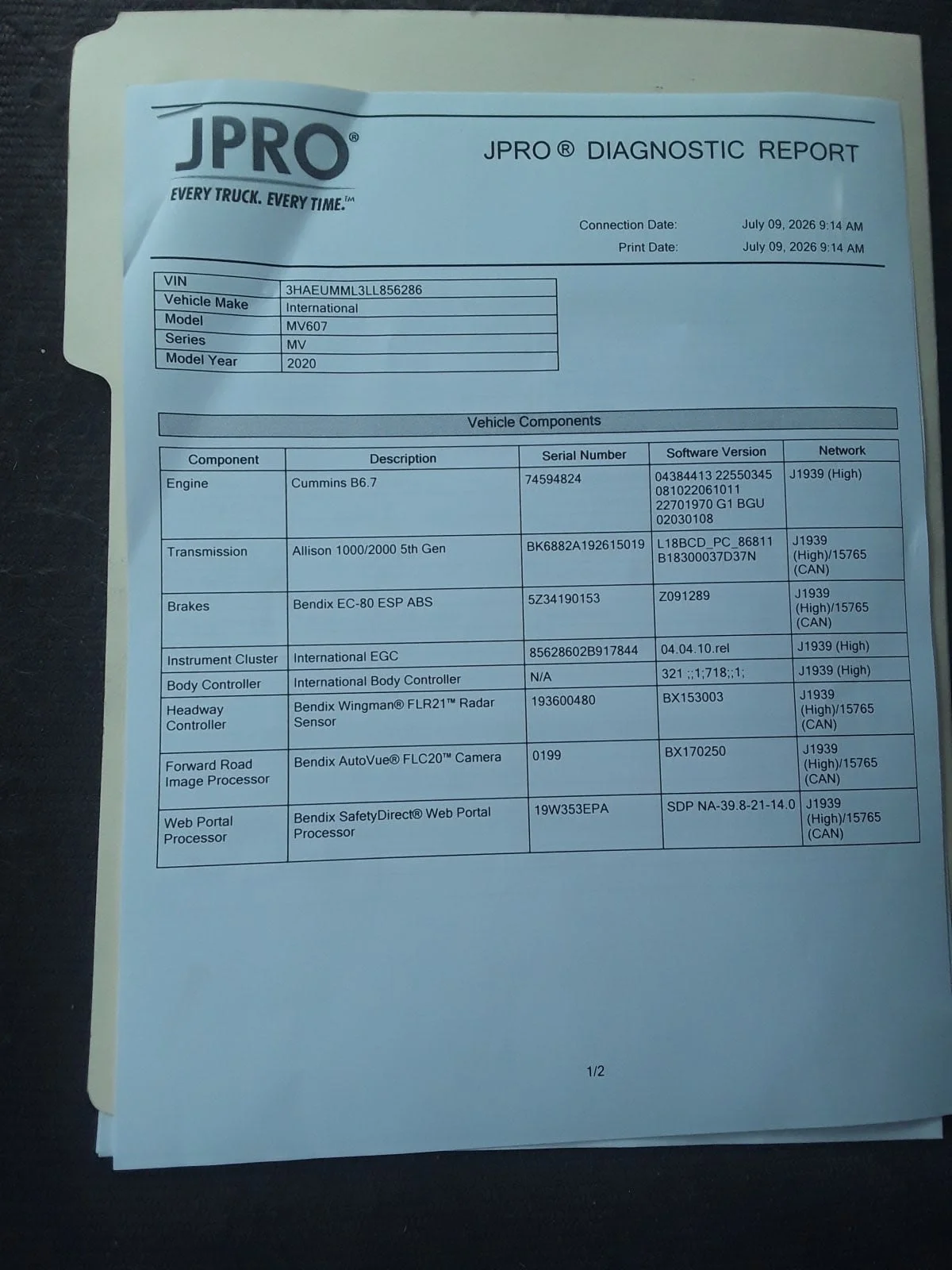 2020 International MV in La Vergne, TN — photo 10