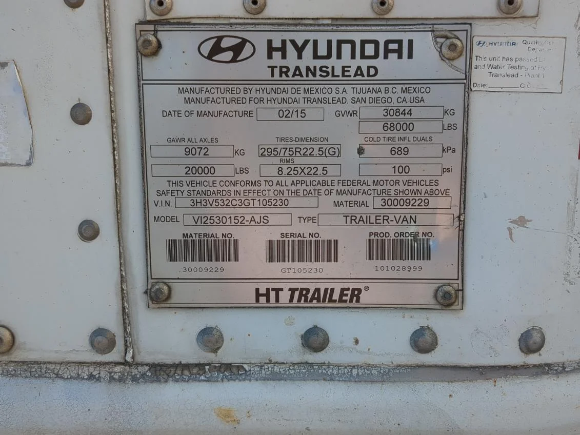 2016 Hyundai Translead in UT — photo 2
