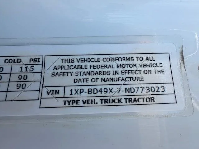 2022 Peterbilt 579 — photo 7