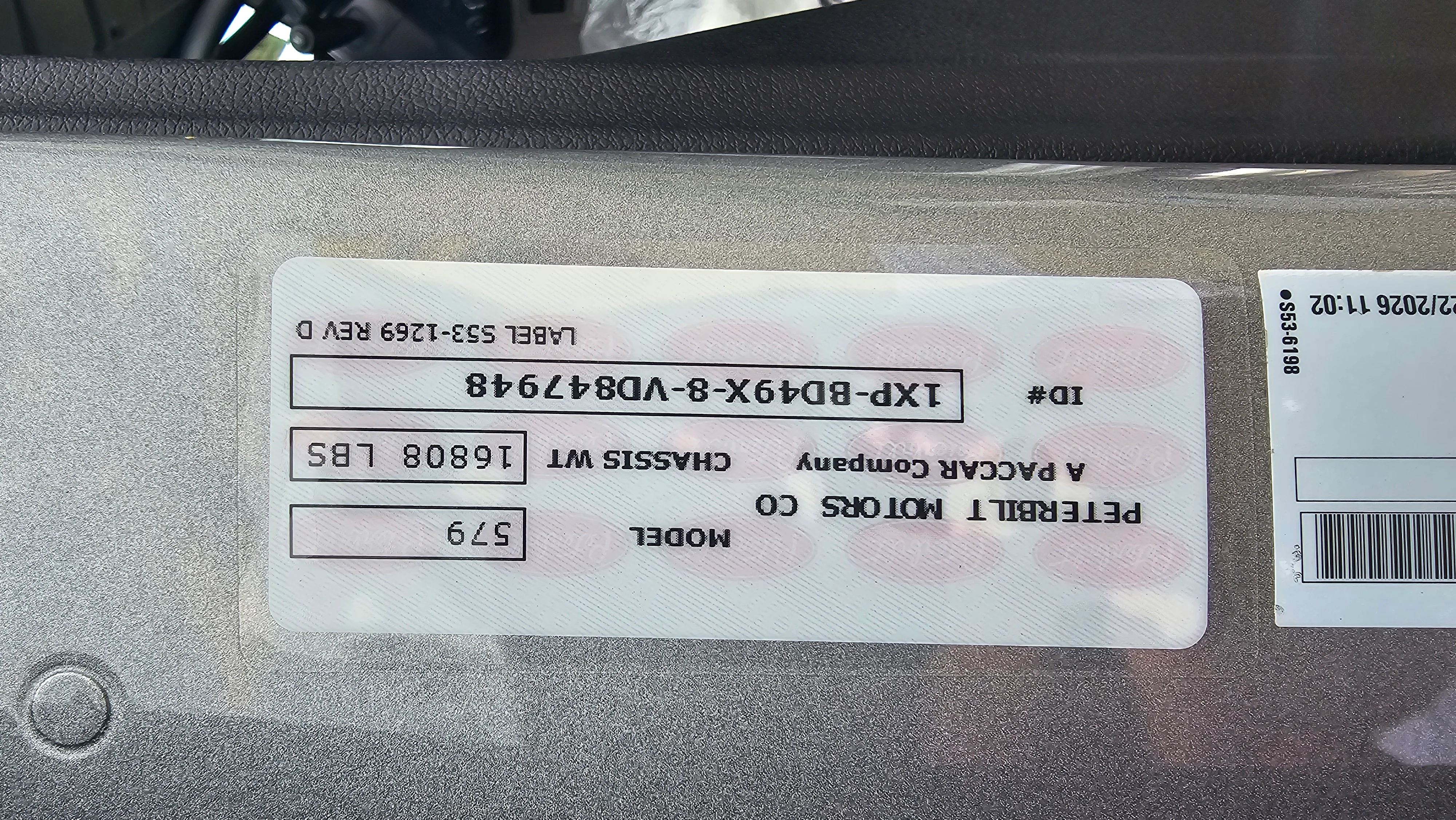 2027 Peterbilt 579 in City — photo 11