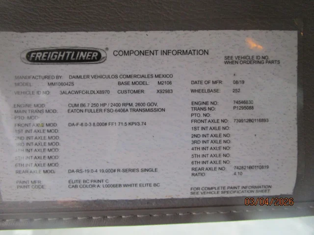 2020 Freightliner M2 106 - image 11